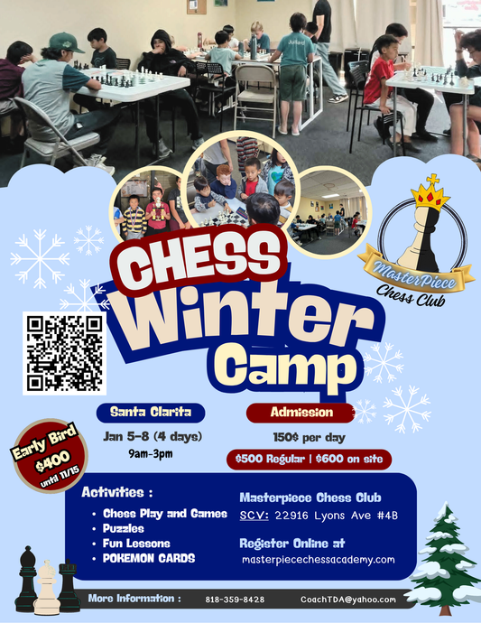 4 Day Masterpiece Chess Camp
