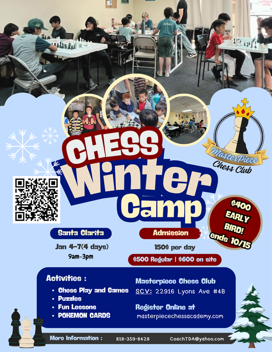 4 Day Masterpiece Chess Camp